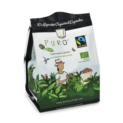 Puro Espresso kapsułki do kawy Chaparral 120 sztuk Fairtrade organiczne